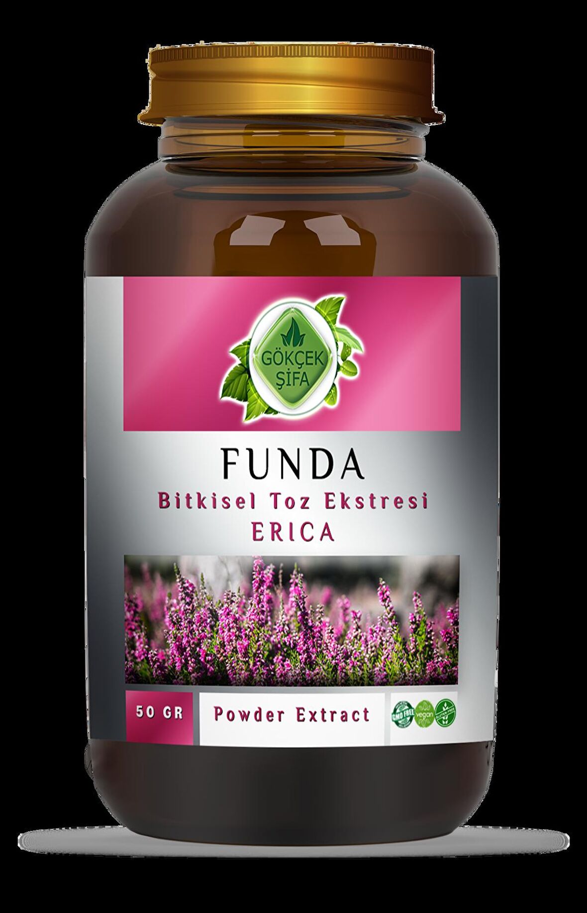 Funda Toz Ekstresi 50 Gr. Cam Kavanoz