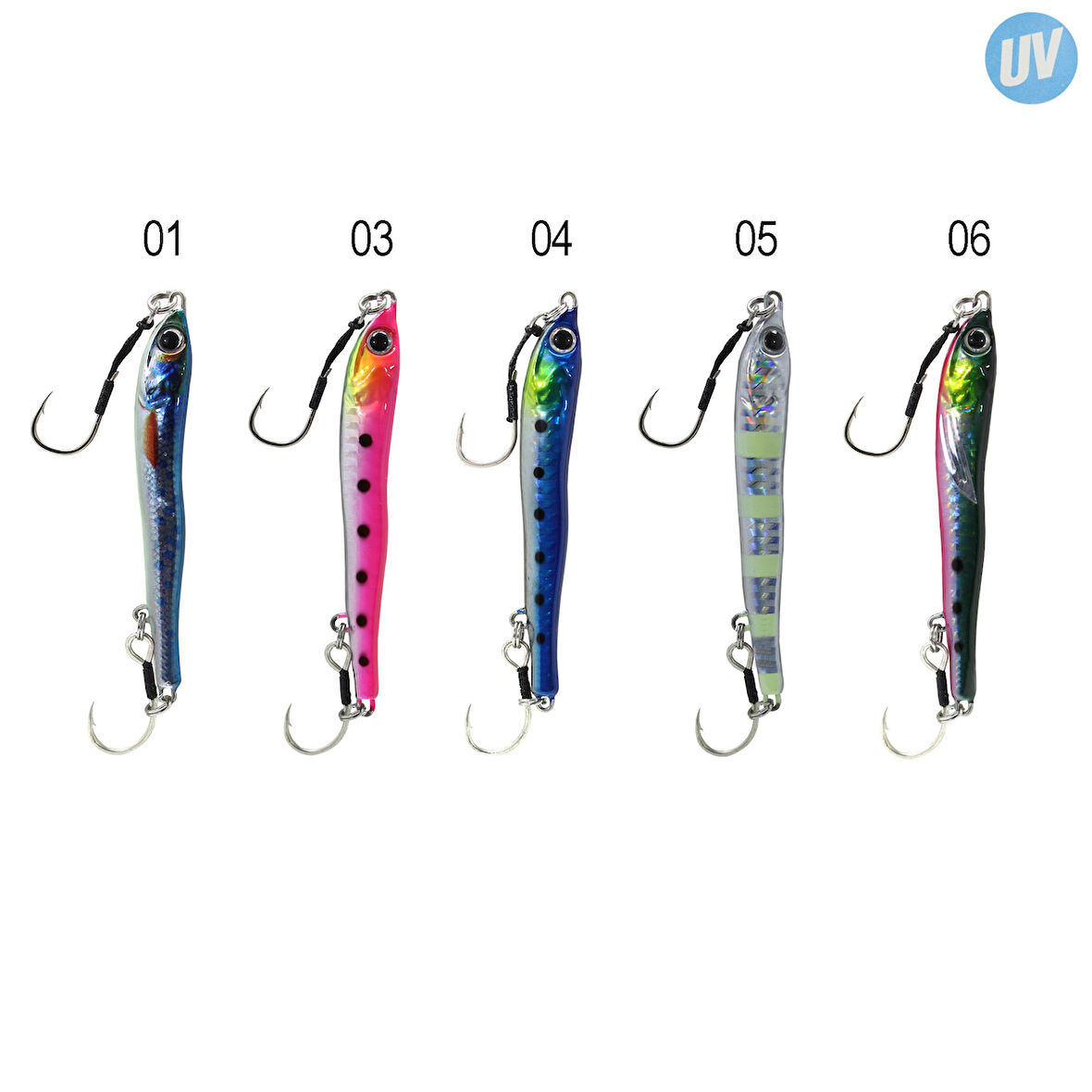 Captain 3628 Slide Jigger 60gr Light Jig Suni Yem 04