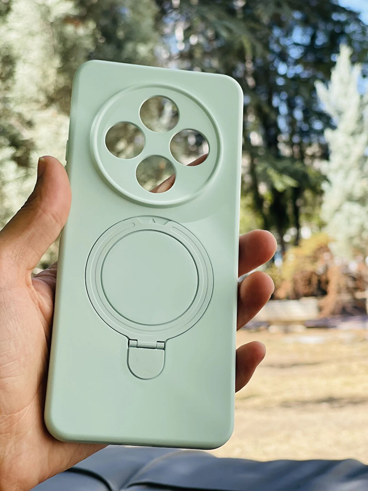 Xiaomi Redmi 14C Kılıf Regal Mgsafe İçi Kadife Soft Standlı Silikon Kapak