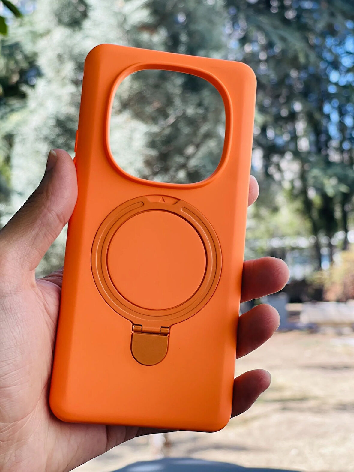 Xiaomi Redmi Note 14 Pro 4G Kılıf Regal Mgsafe İçi Kadife Soft Standlı Silikon Kapak