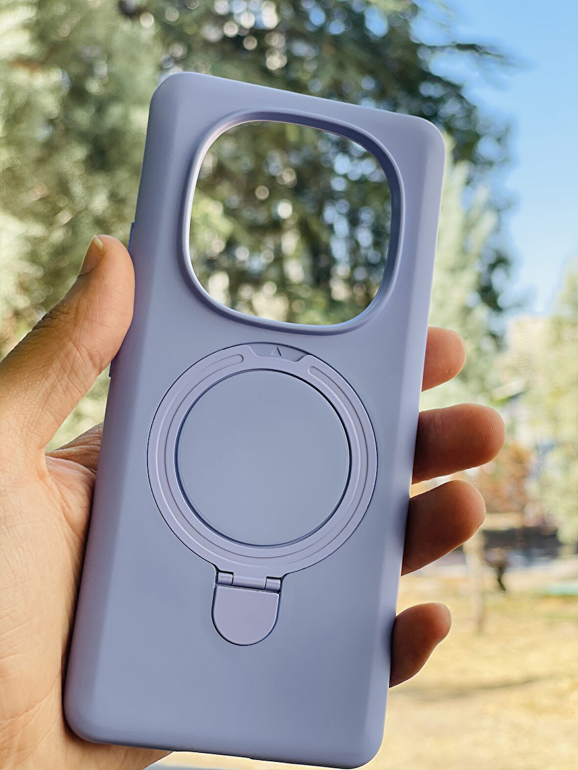 Xiaomi Redmi Note 14 Pro 5G Kılıf Regal Mgsafe İçi Kadife Soft Standlı Silikon Kapak