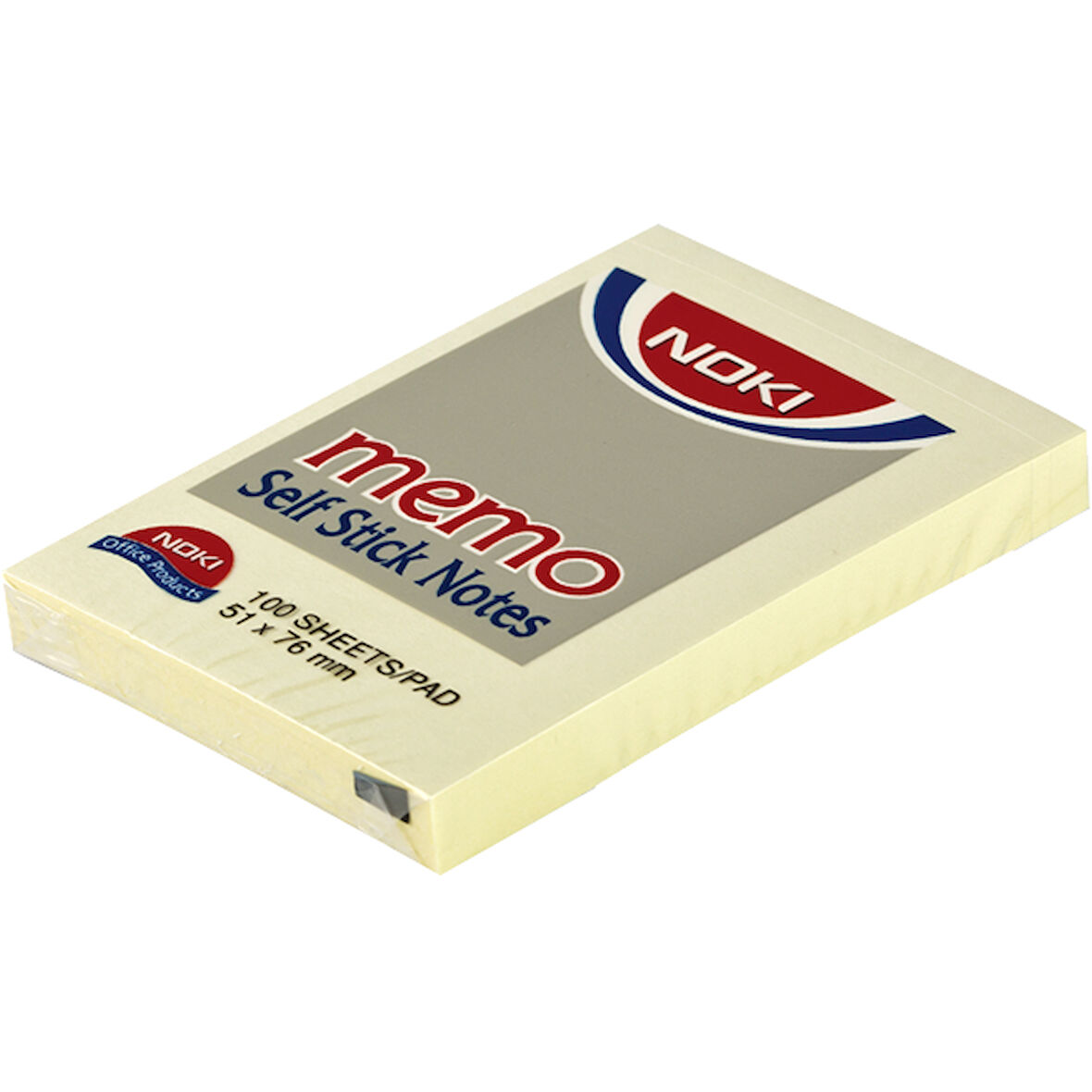 Noki Yapışkanlı Not Kağıdı Memo 100 YP 51x75 Sarı 12006--12 li