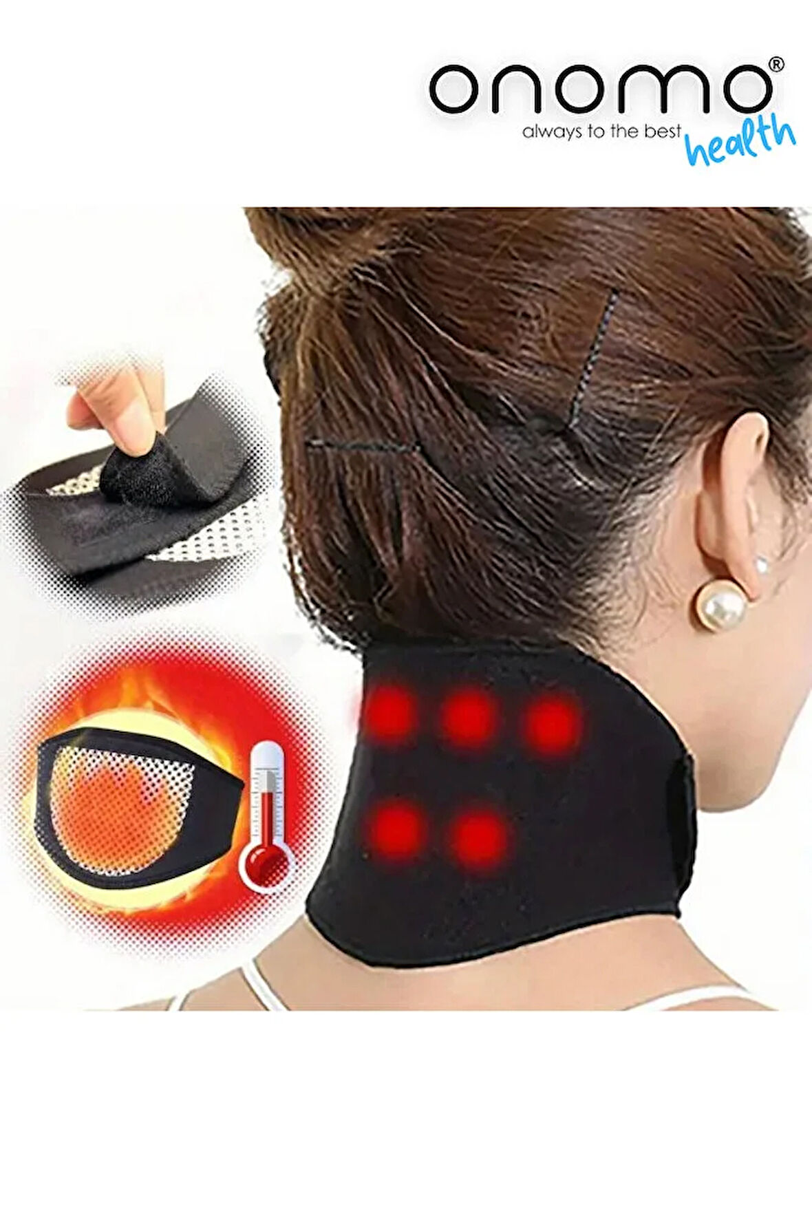 Health Manyetik Boyun Isıtıcı Rahatlatıcı Ped