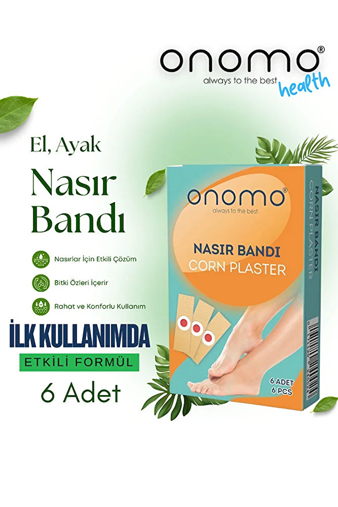 Health Nasır Bandı Nasır Yakısı 6 Adet