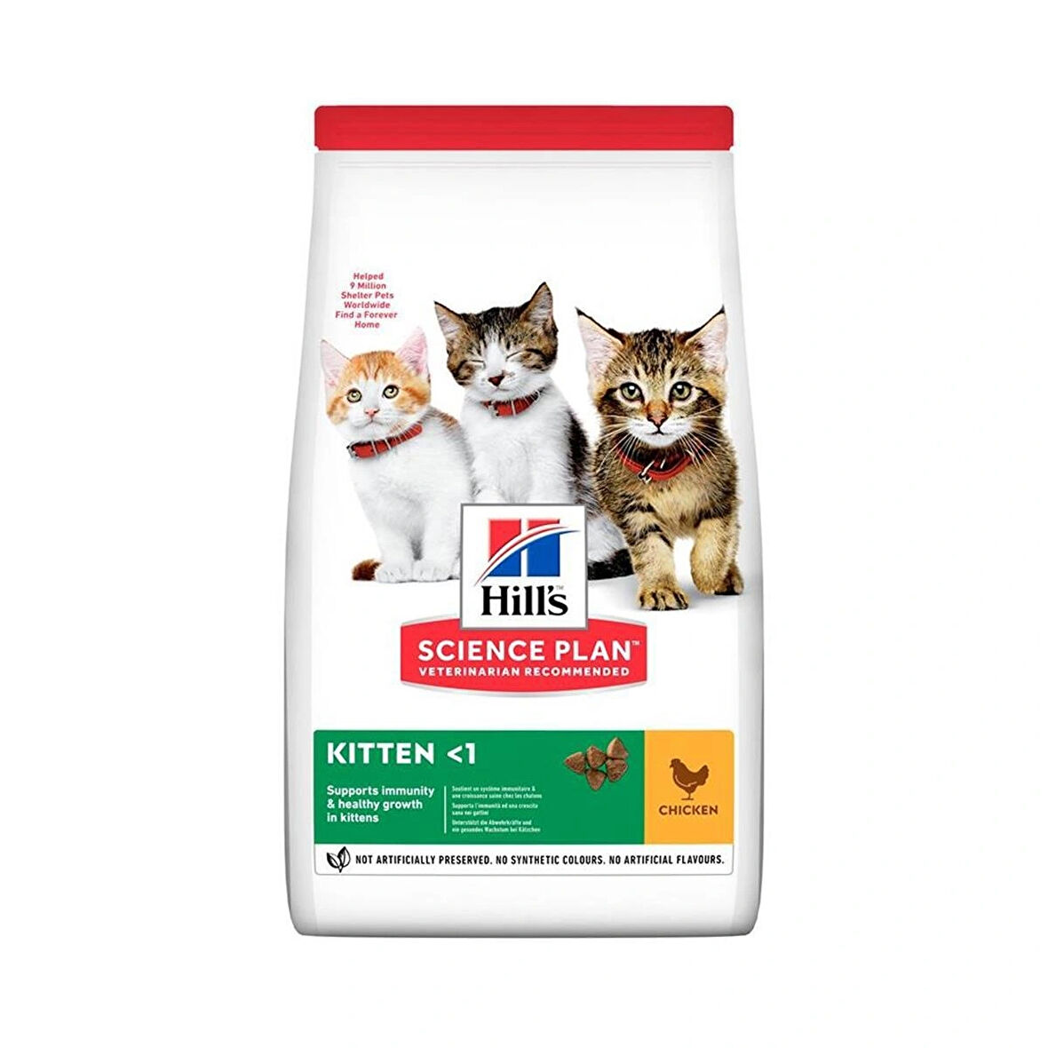 Hill's Kitten Tavuklu Yavru Kedi Maması 3kg Tavuklu Kuru Mama