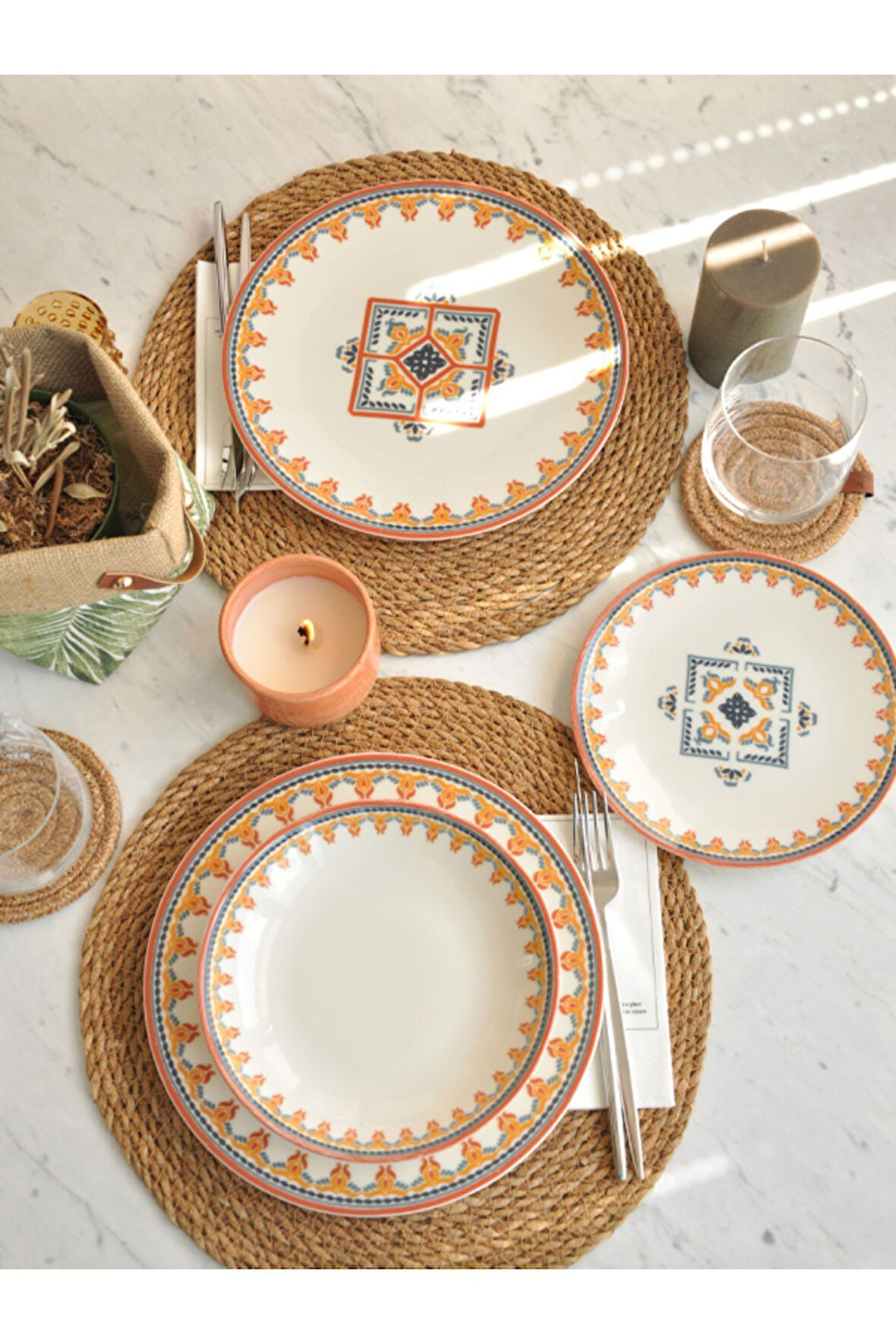 Sipahi Şirince Porslen 2 Li Servis Seti