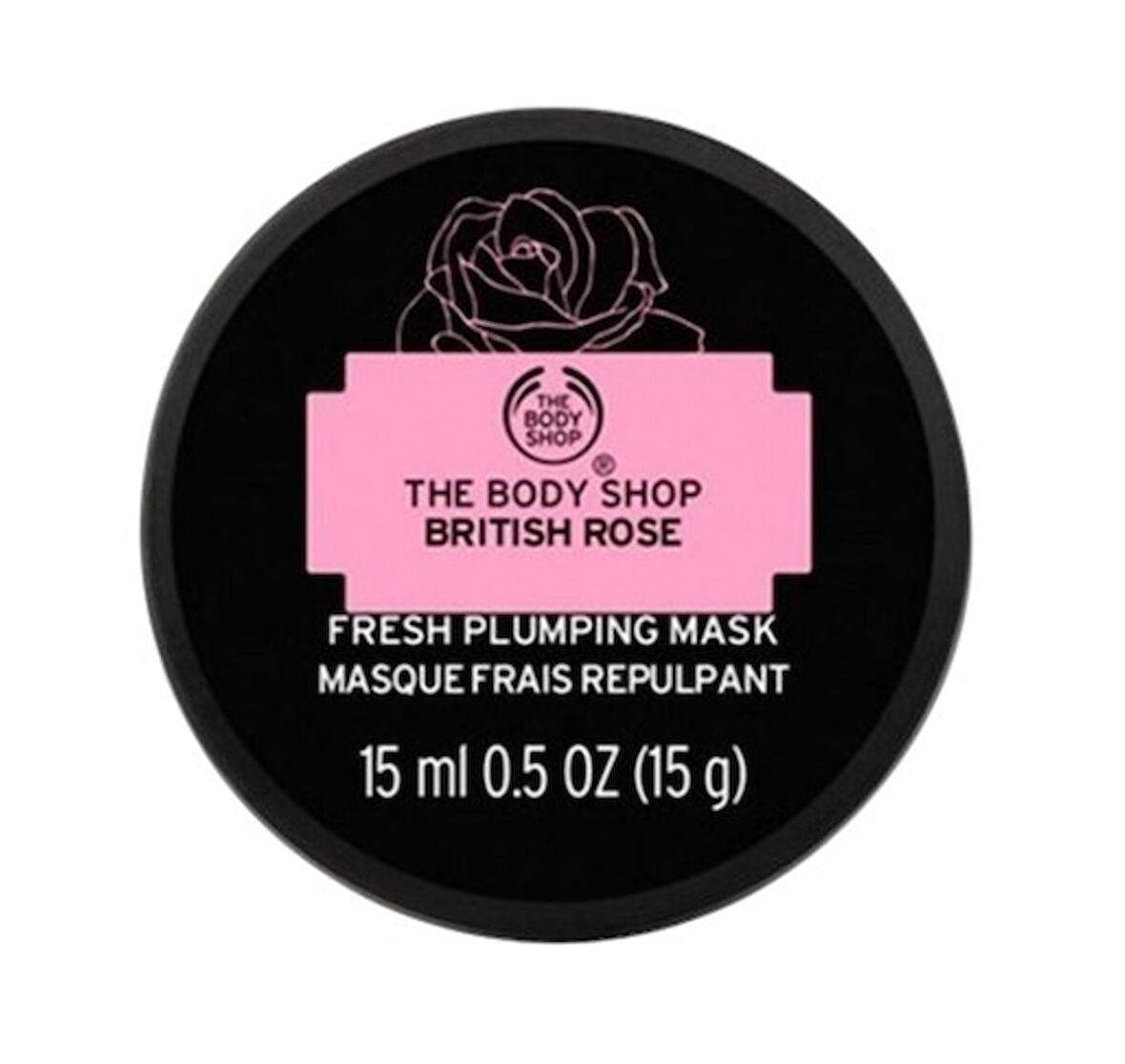 The Body Shop  British Rose - Besleyici Ve Nemlendirici Maske 15 ML 