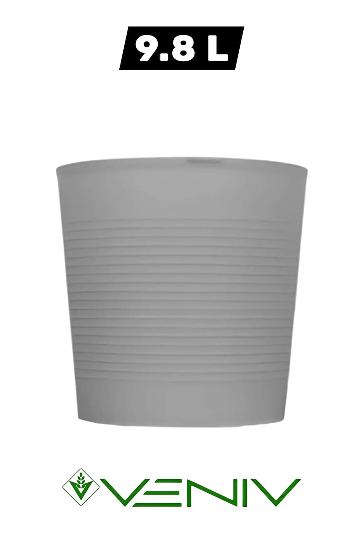 Dekoratif Kırılmaz Esnek Saksı 9.8 L