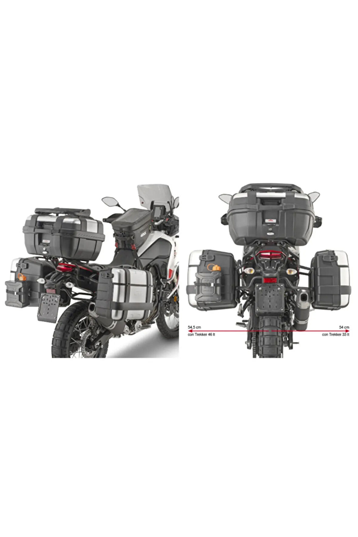 Gıvı Plo2145mk Yamaha Tenere 700 (19-20) Yan Çanta Taşıyıcı