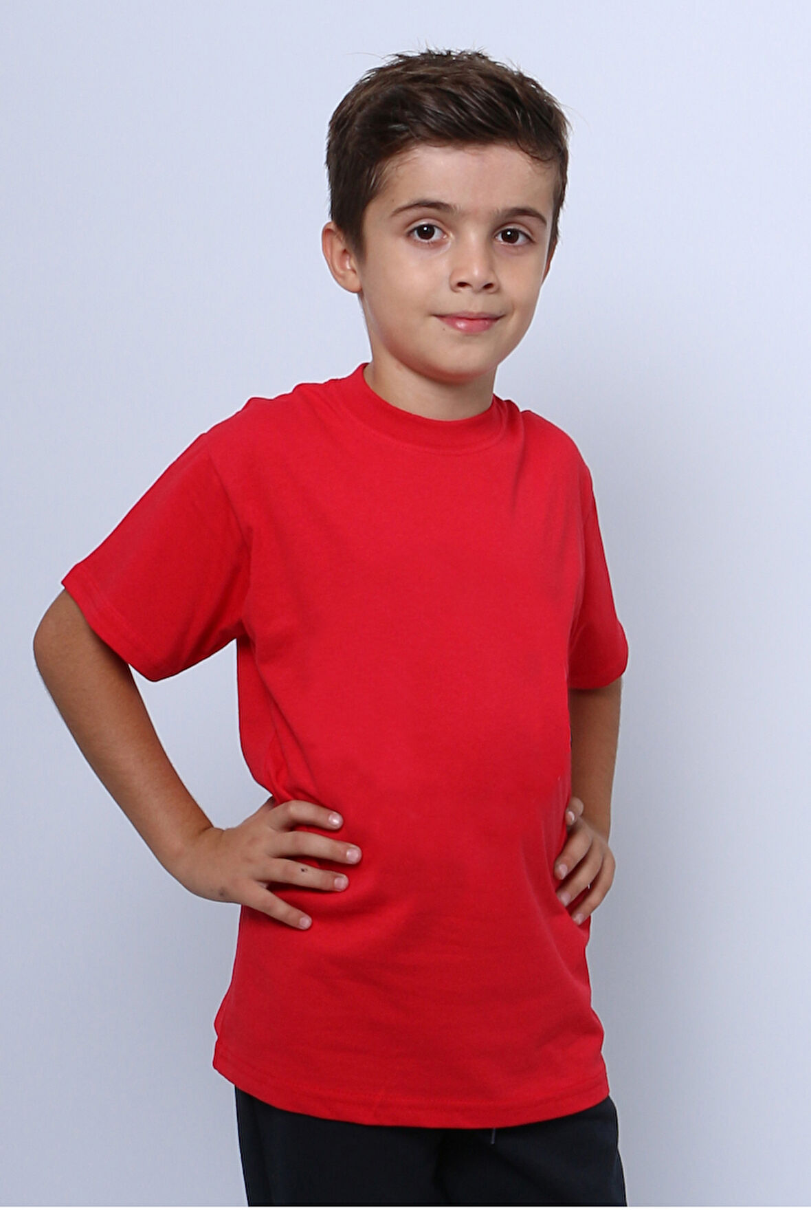 ÇOCUK TSHİRT DÜZ RENK C52