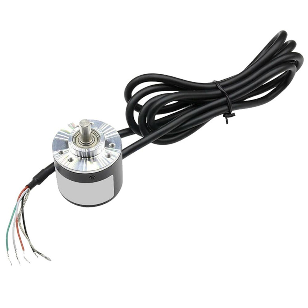 D6mm NPN Fotoelektrik Artımsal Rotary Encoder - 500 Darbe 5-24V DC