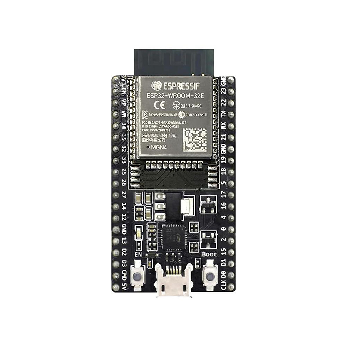 ESP32-DevKitC-32E ESP32-WROOM-32E 4 MB Geliştirme Kartı