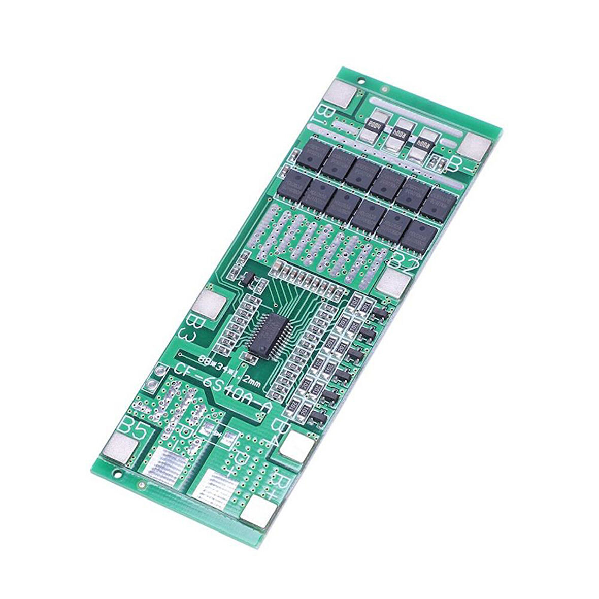 6S 40A BMS LiPo Lion 18650 Pil Şarj Koruma Devresi