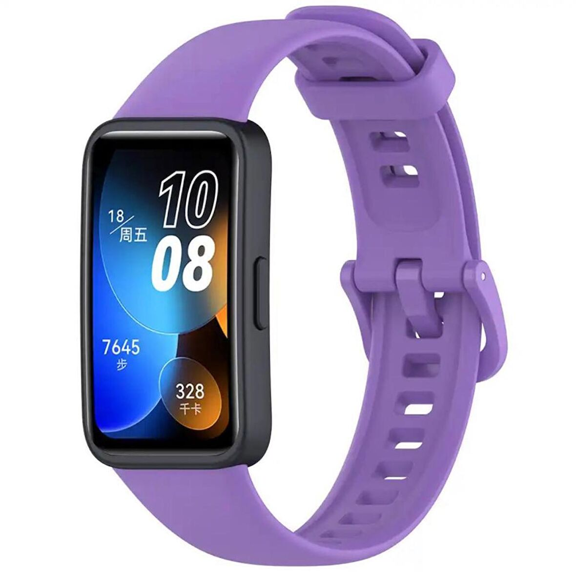 Huawei Band 8 Uyumlu Spor Silikon Kordon