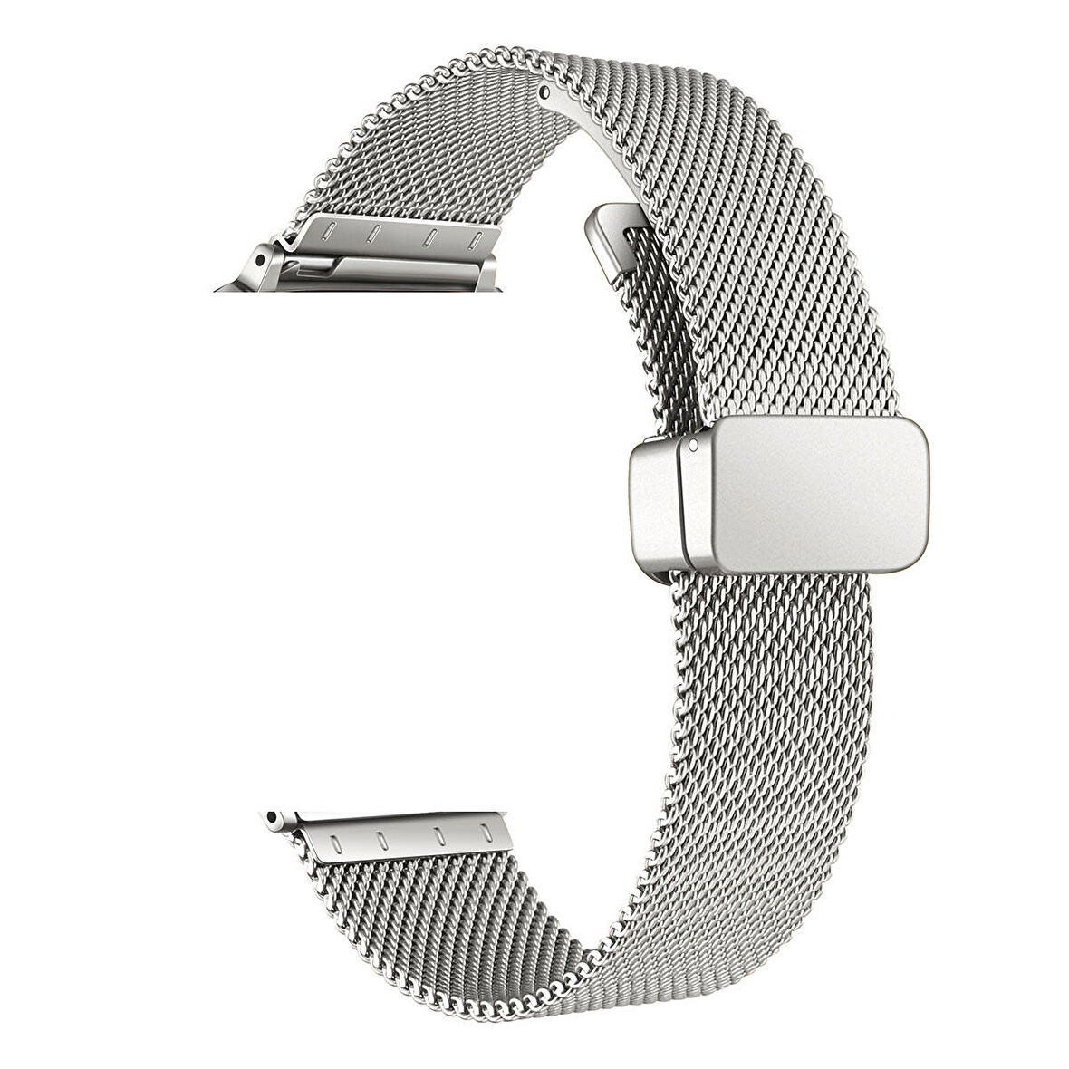 Gpack Apple watch 6 uyumlu 40 mm Kordon Metal Hasır Ayarlanabilir Mıknatıslı KRD85