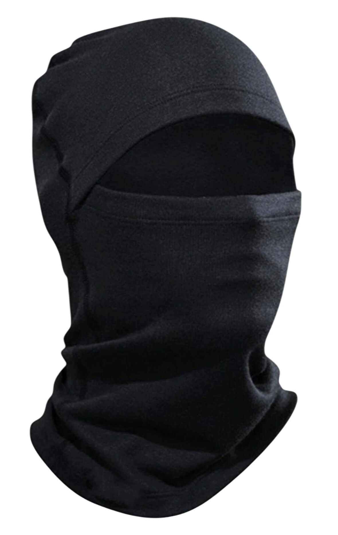 Unisex Siyah Kışlık Ince Rüzgar Geçirmez Termal Kar Maskesi Balaclava Kayak Motorsiklet Kask Bere