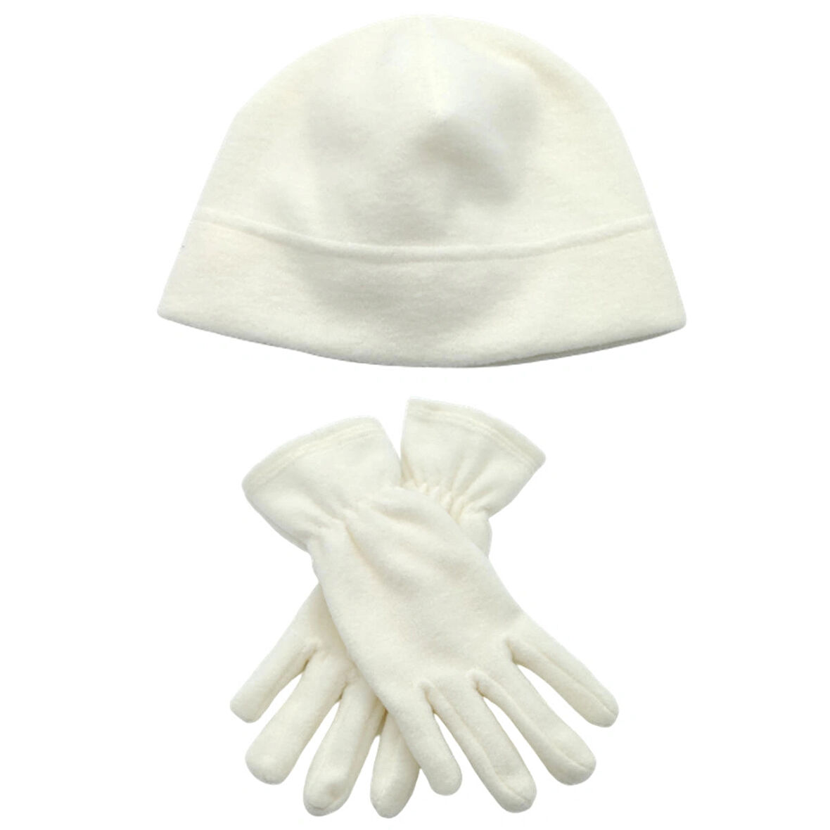 Kadın Kışlık Termal Polar Eldiven - Polar Bere 2'li Set