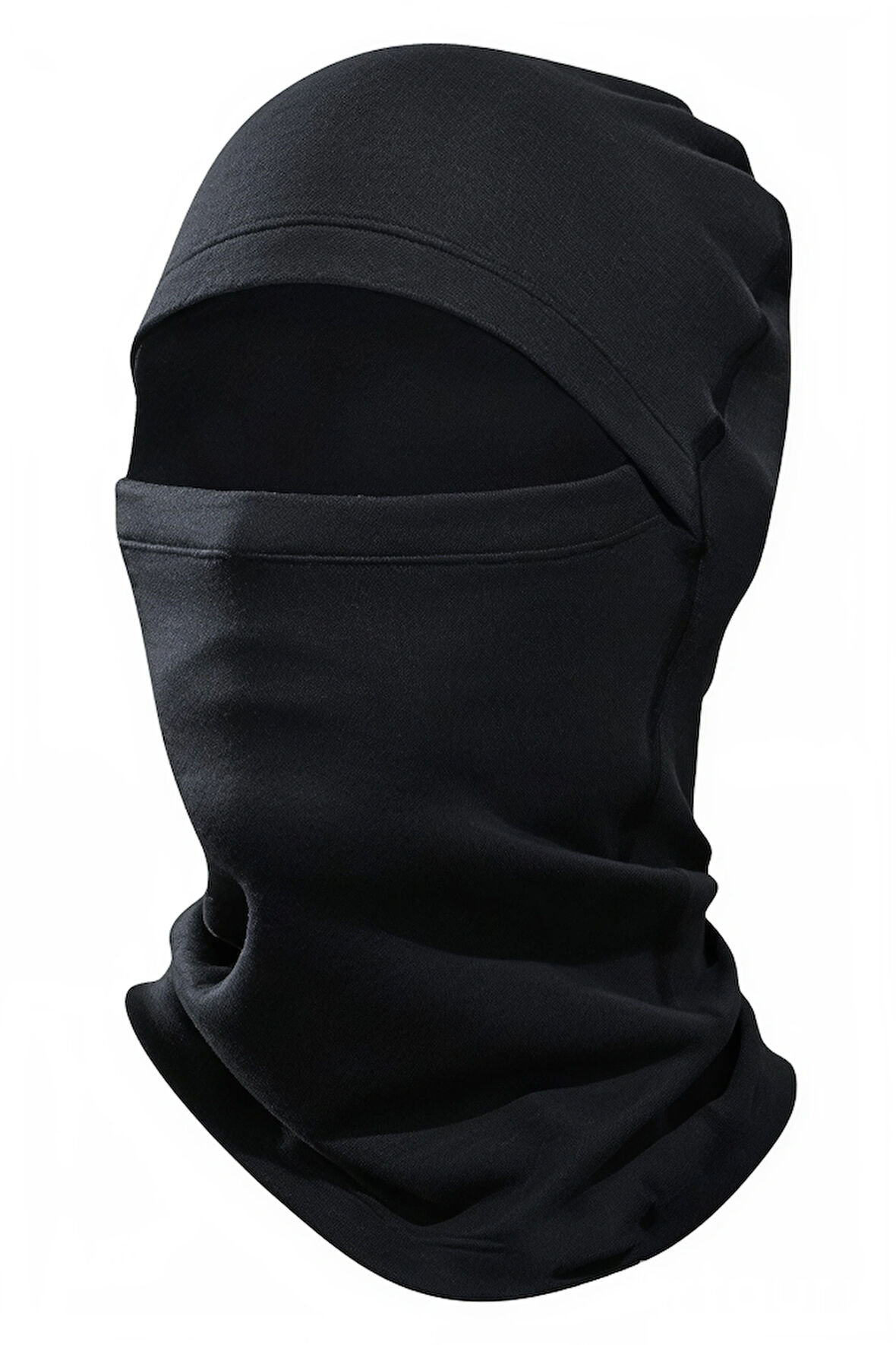 Kışlık Siyah İnce Rüzgar Geçirmez Termal Kar Maskesi Balaclava Motorcu Kurye Kask Kayak Bere Sporcu Mask