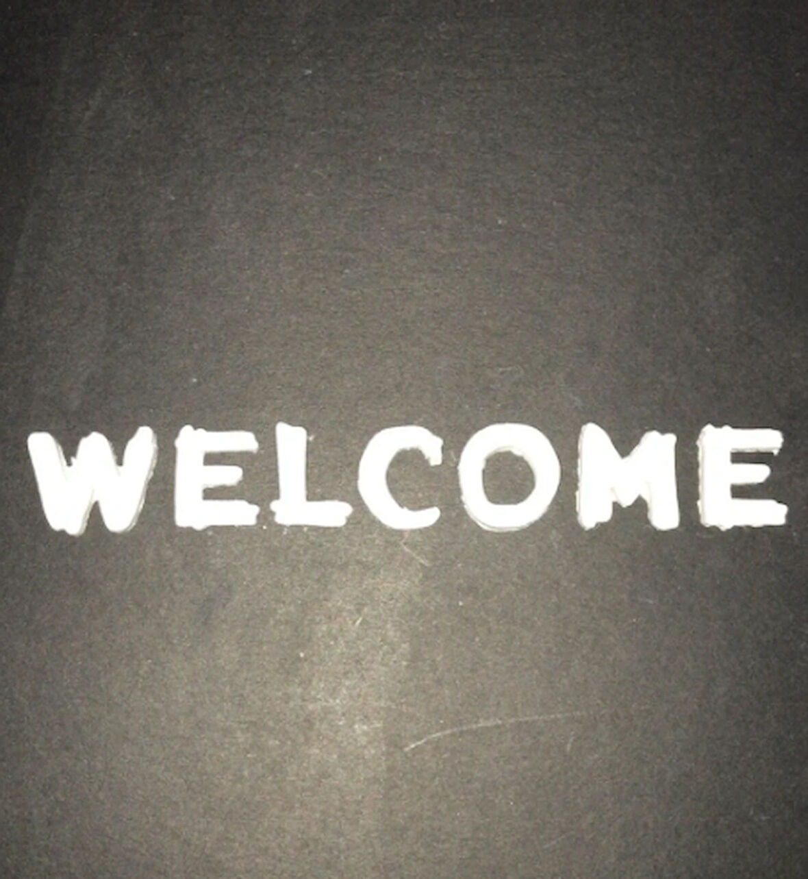 KÜÇÜK WELCOME YAZISI