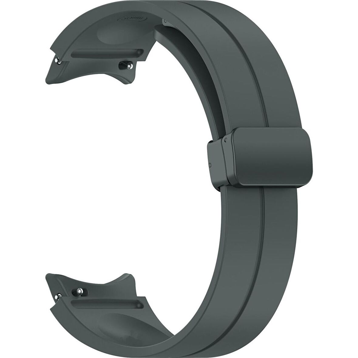 Gpack Samsung Galaxy Watch 6 uyumlu Classic 43mm Kordon Silikon Mıknatıslı Ayarlanabilir HS19