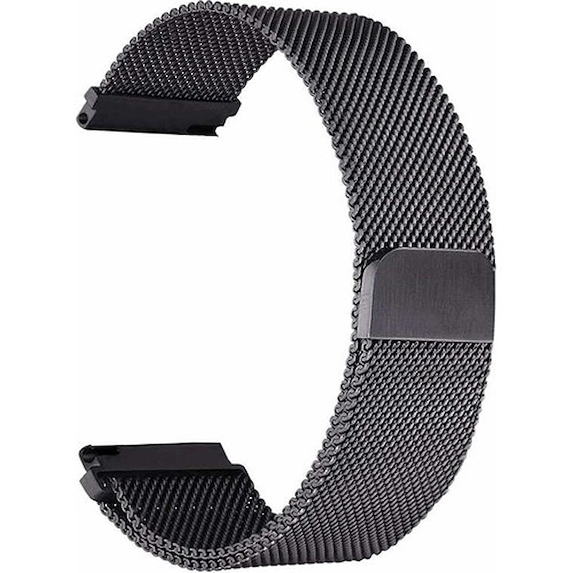 Gpack Samsung Galaxy Watch 6 uyumlu Classic 47mm Kordon Hasır Metal Örgülü Ayarlanabilir