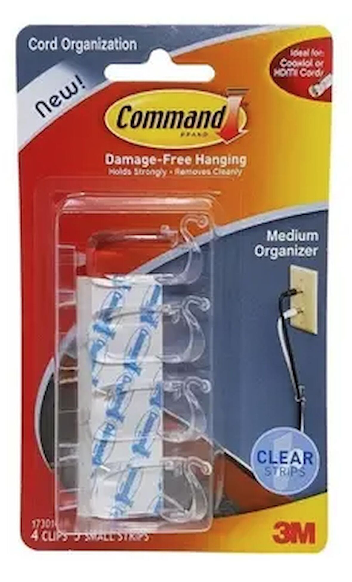 3M 17301 COMMAND KABLO DÜZENLEYİCİ ORTA