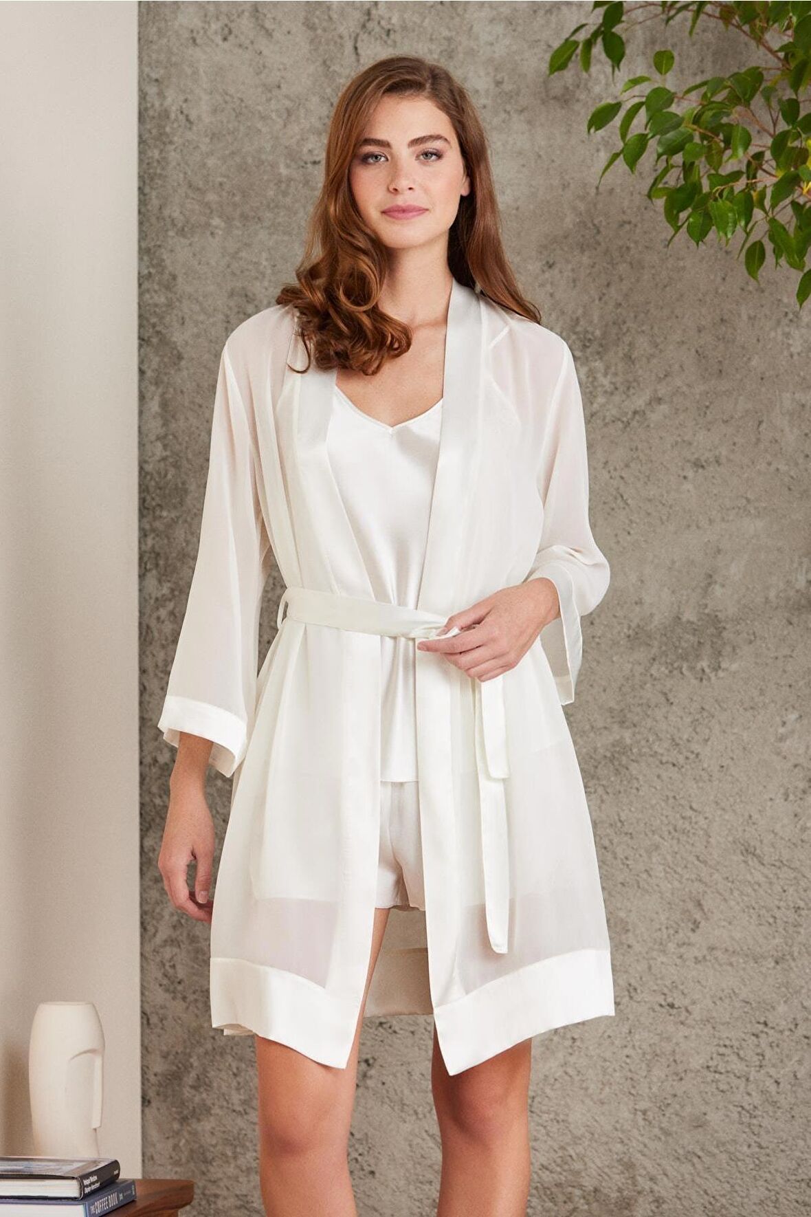 Saten Dörtlü Gelin Çeyiz Seti - 7085