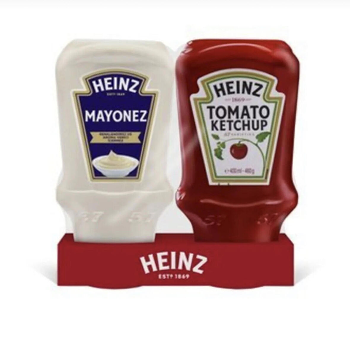 Heinz Ketçap 460 gr Mayonez 400 gr 2 Li Set