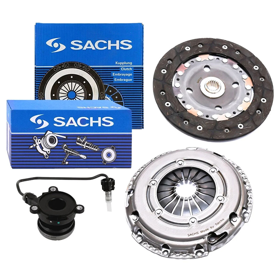 Opel Astra H 1.3 Dizel Debriyaj Seti Rulmanlı Sachs 