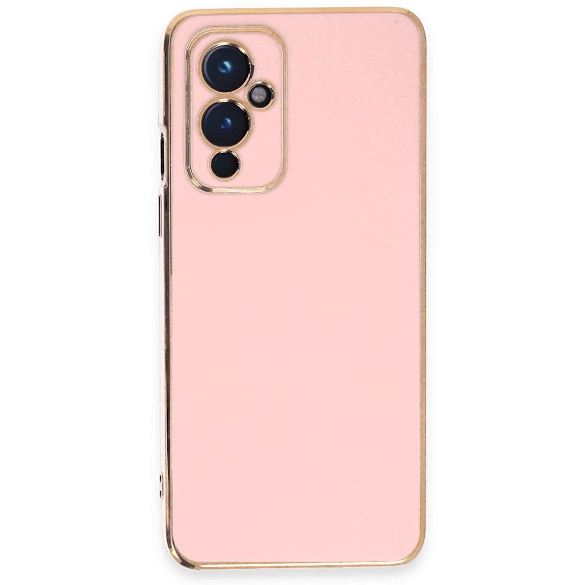 Gpack OnePlus 9 Kılıf Bark Silikon Renkli Kenarları Parlak