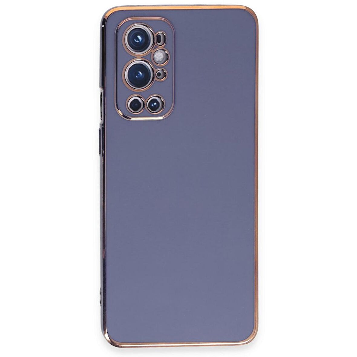 Gpack OnePlus 9 Pro Kılıf Bark Silikon Renkli Kenarları Parlak
