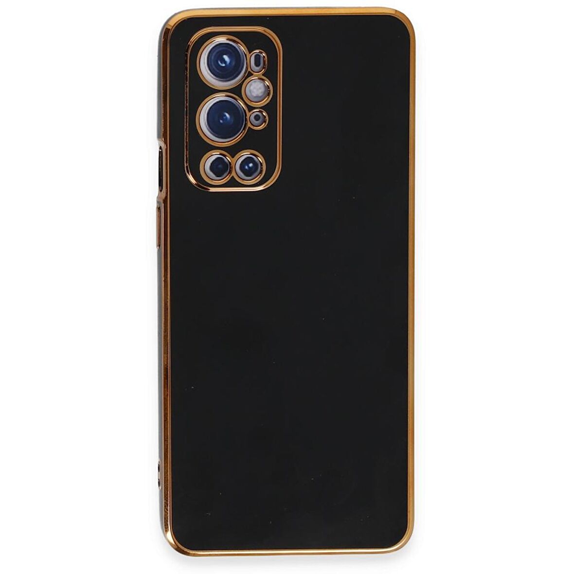 Gpack OnePlus 9 Pro Kılıf Bark Silikon Renkli Kenarları Parlak