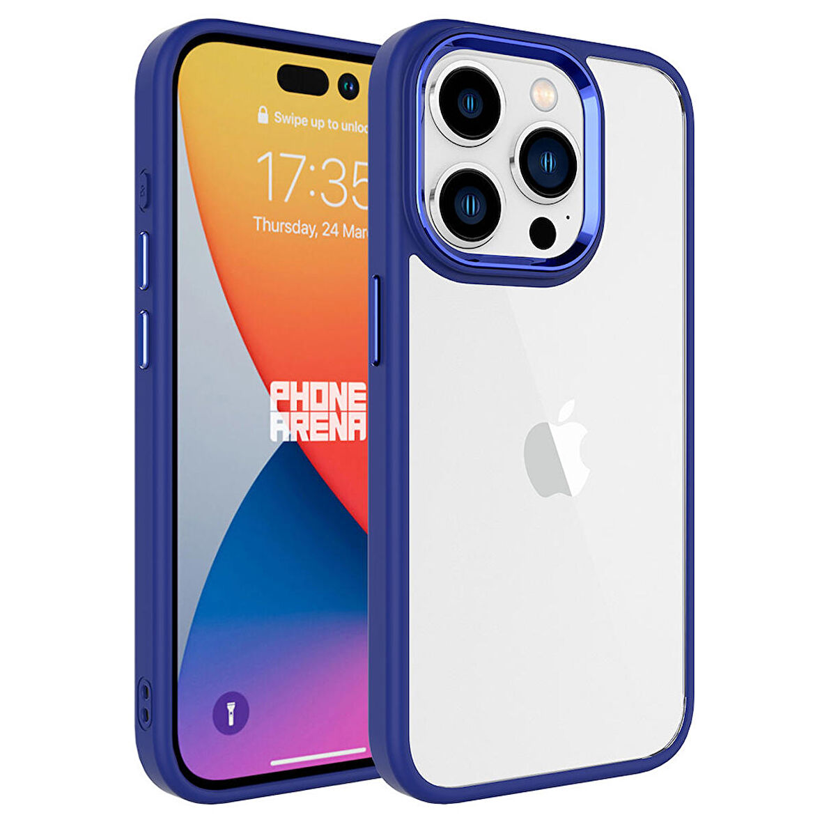 Gpack Apple iPhone 15 Pro Kılıf Krom Kamera Çıkıntılı Nikelaj Hassas Tuşlu Arkası Cam