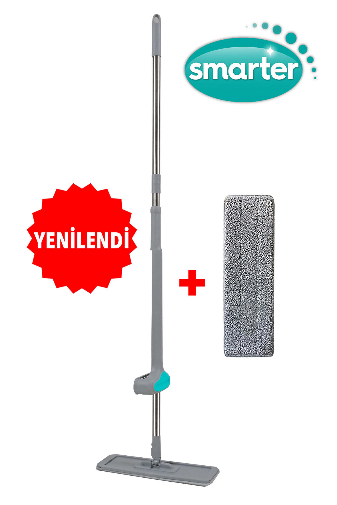 SMARTER EASY YEDEK MOP HEDİYELİ KENDİNDEN SIKMALI TABLET MOP