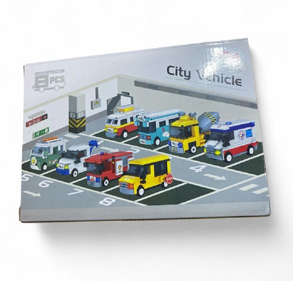 111 Parça Minibüs  Lego Seti  6555