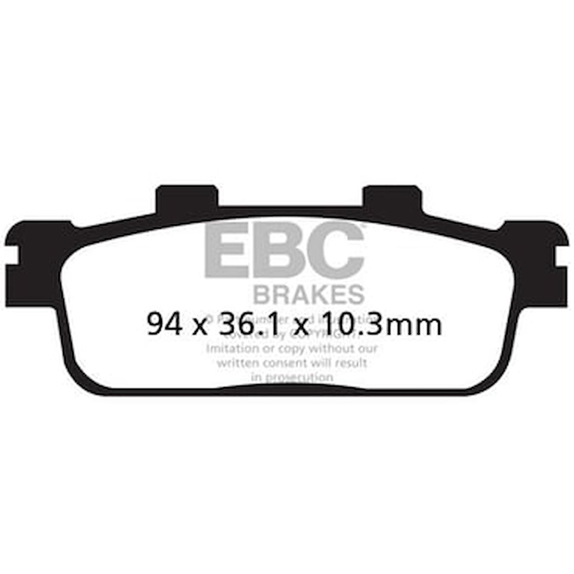 Efm Fren Balatası SFA427 Sym Hd 2 200 Evo