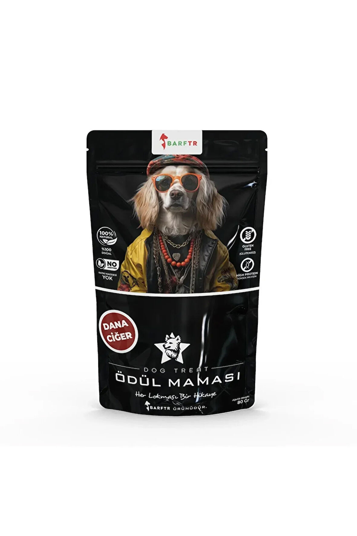 Dana Ciğer Parçaları Atıştırmalık Ödül Maması 80 Gr