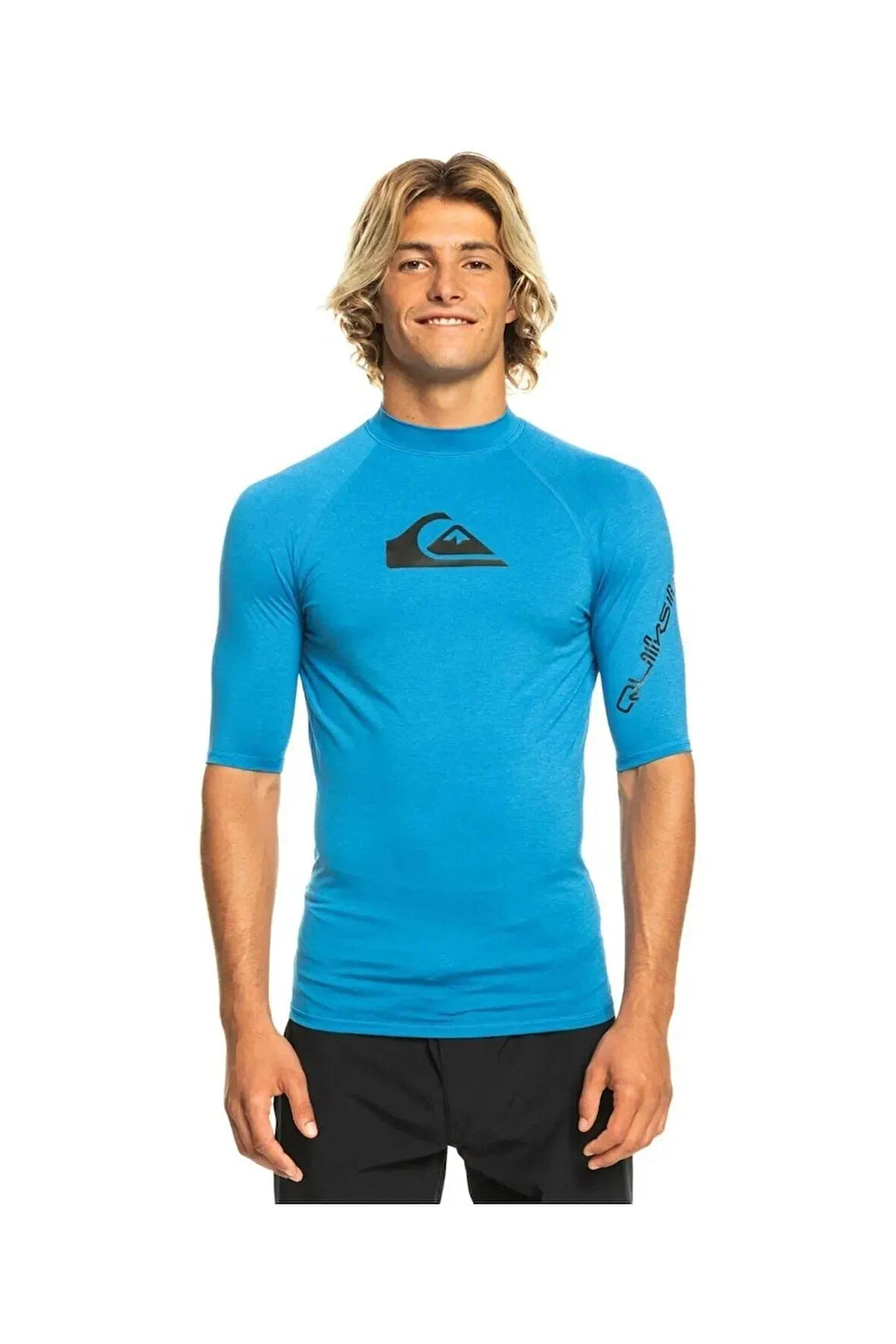 Quiksilver All Time UV Korumalı Kısa Kollu Yetişkin Mayosu EQYWR03358-Blue