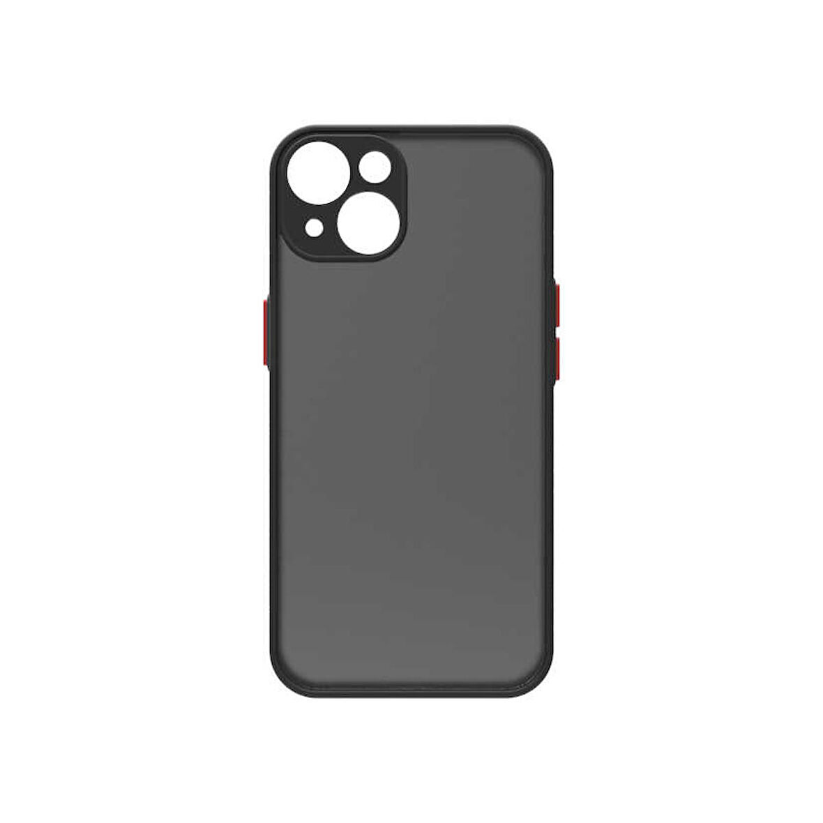 Gpack Apple iPhone 15 Plus Kılıf Hux Kamera Korumalı Silikon