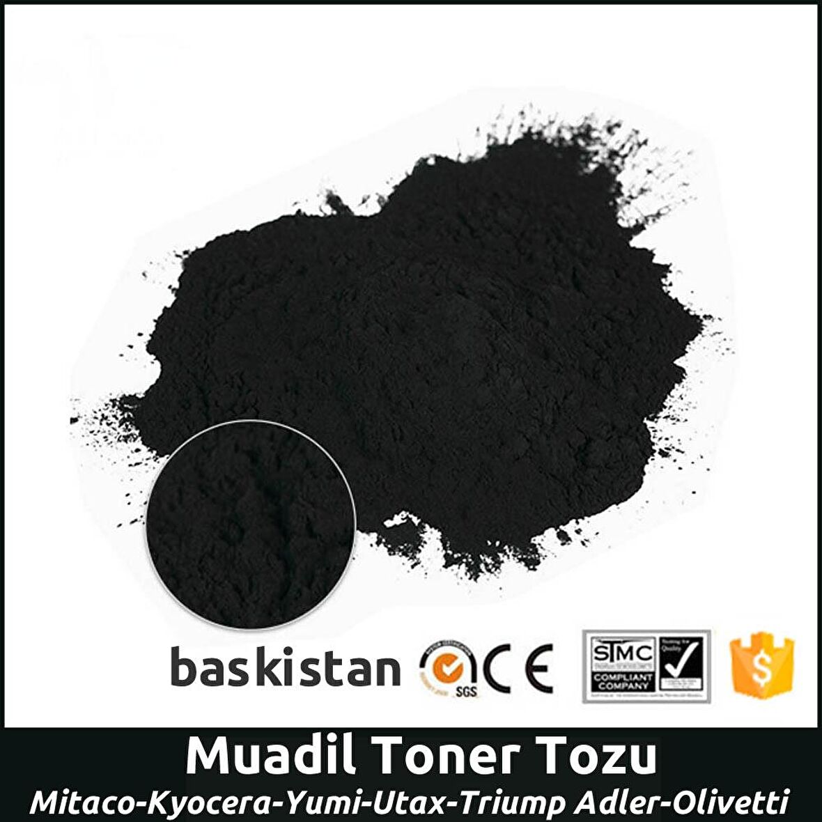 Kyocera M-3540dn Toner Tozu 1 Kg (Muadil)