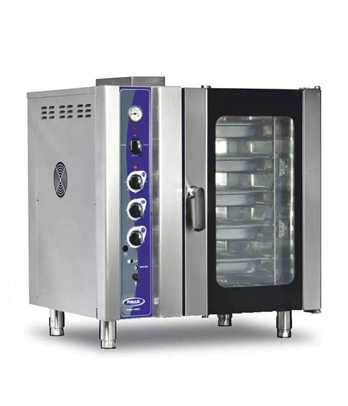 Pimak Tüplü Konveksiyonel Fırın 40 Tepsi 115x109x178 cm  