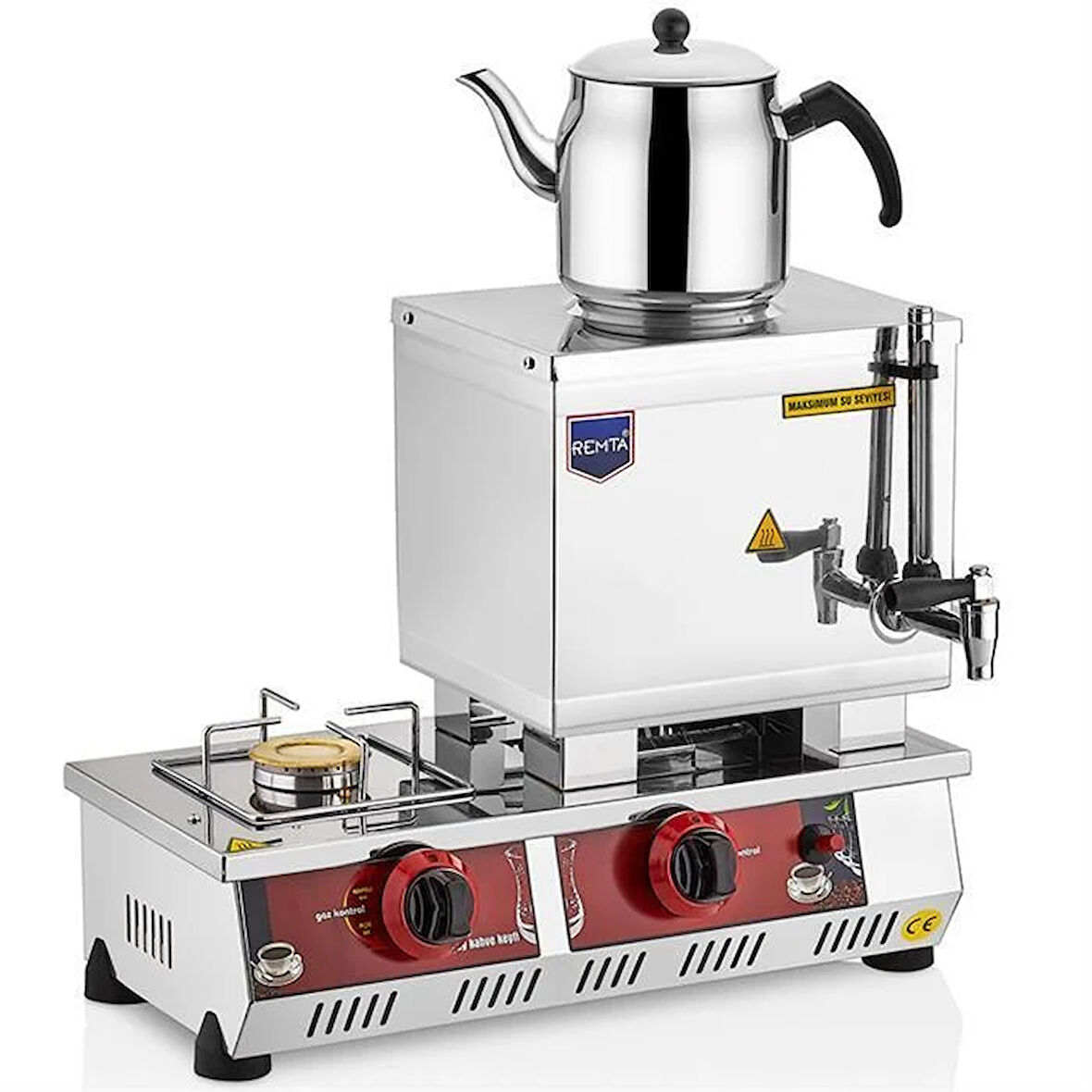 Remta 15 Model Tek Demlikli Tüplü(CE) Çay Ocağı 14 lt