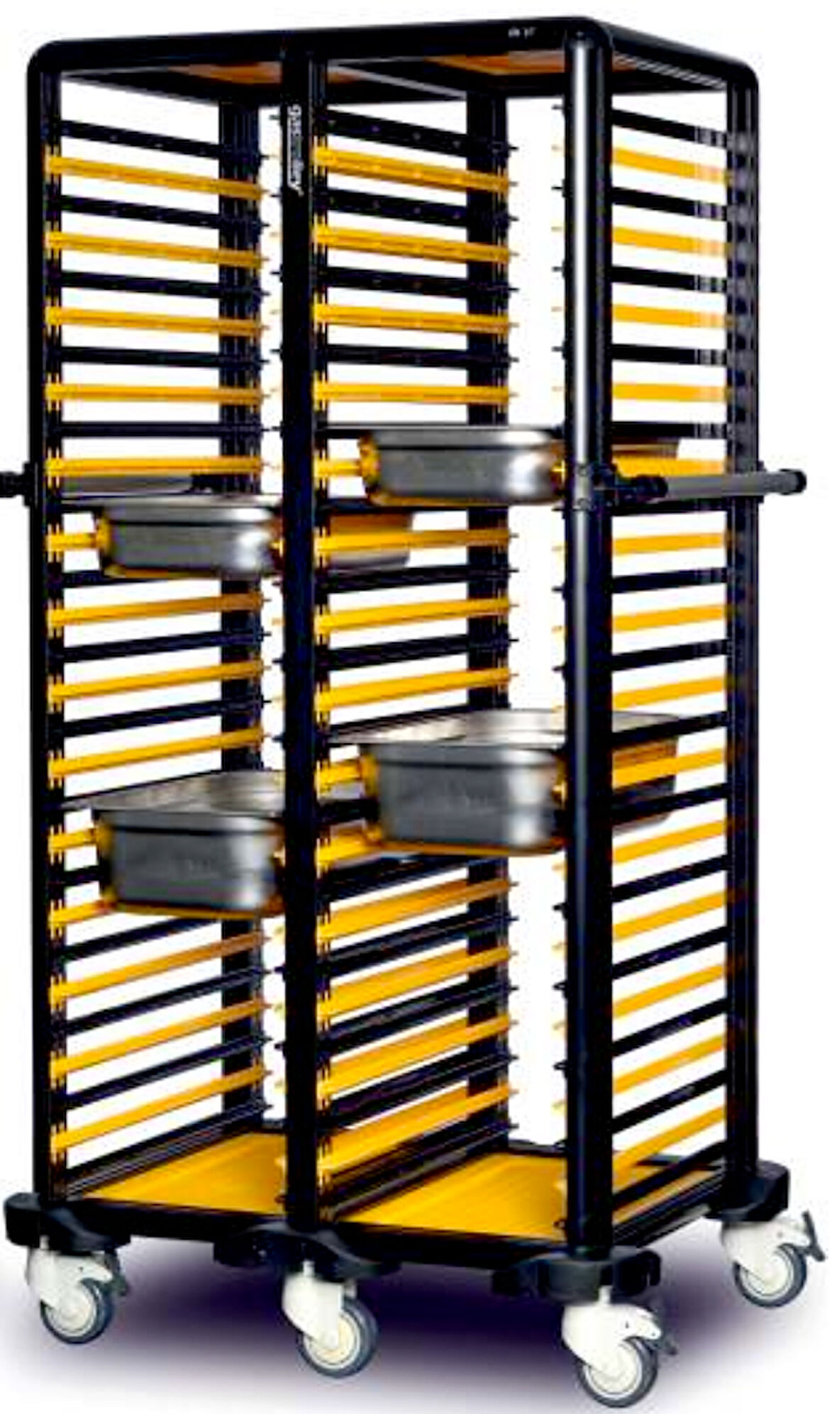 Gastrolley İkili Gn Küvet Taşıma Arabası 150 (EtRafı Açık)