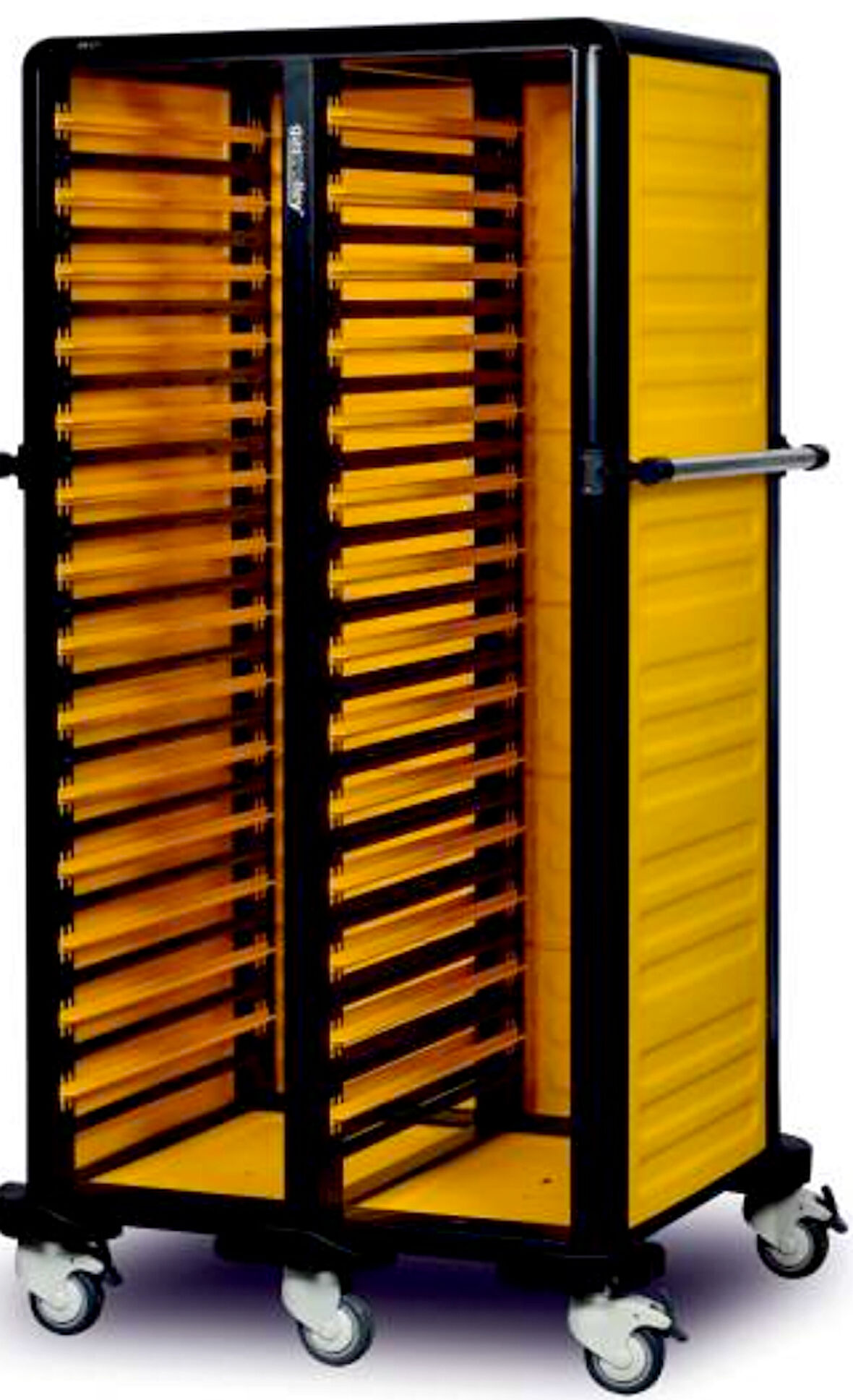 Gastrolley İkili Gn Küvet Taşıma Arabası 150 (2 Yanı+ Arka Kapalı)