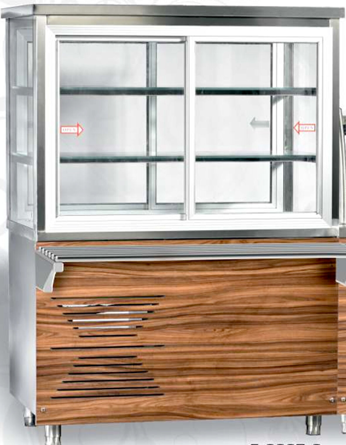 Pimak Soğutmalı Teşhir Ünitesi 150 x 70 x 160 (cm)