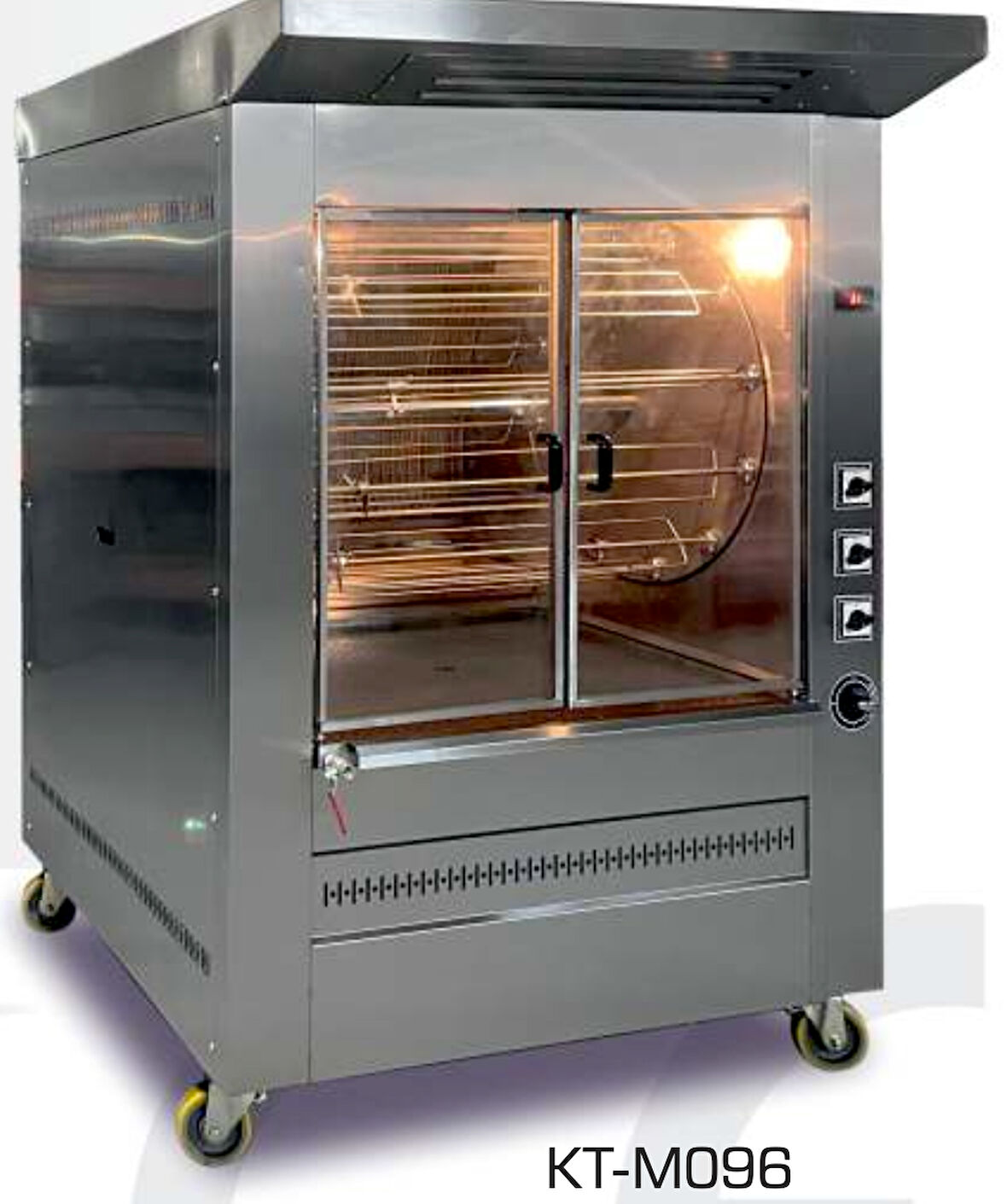 Pimak Tamburlu Piliç Makinası 12 şiş Kömürlü