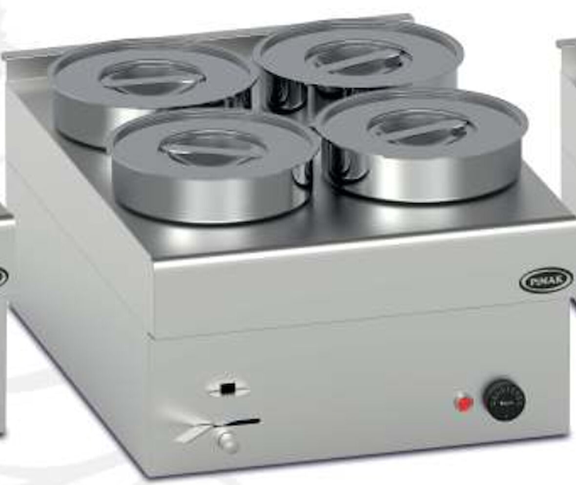 Pimak Elektrikli Sos Benmarisi 4'lü 48 x 65 x 35 (cm) 