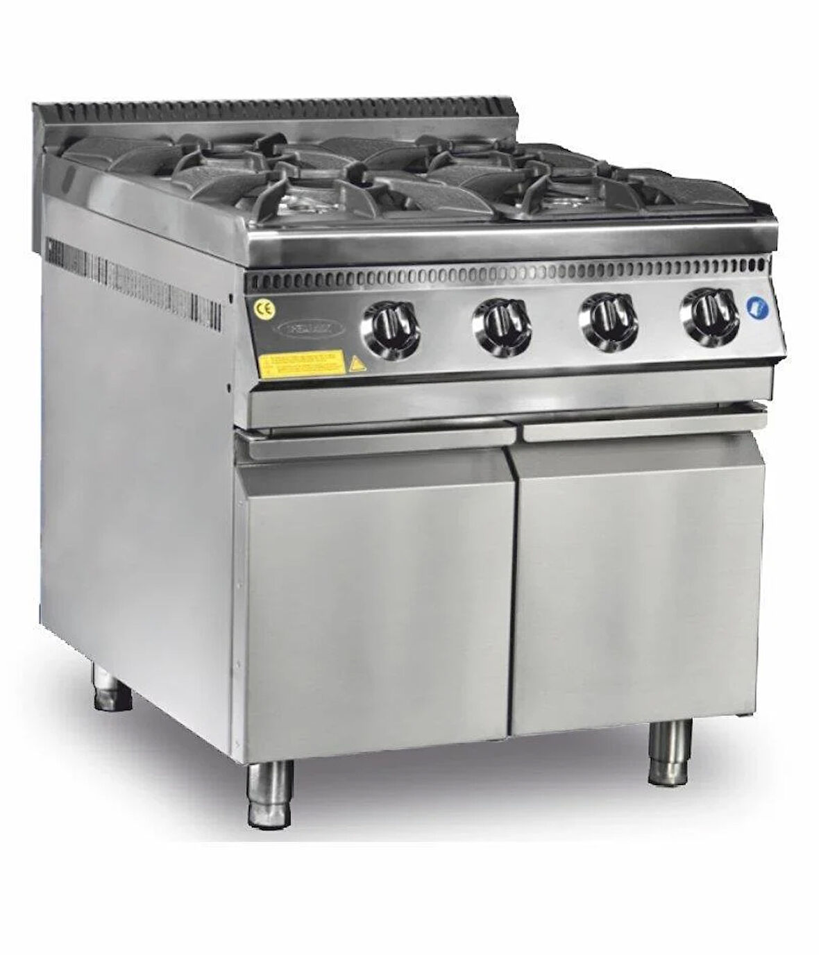 Pimak Tüplü Ocak 900 Seri 4 Gözlü 80 x 90 x 85 (cm)