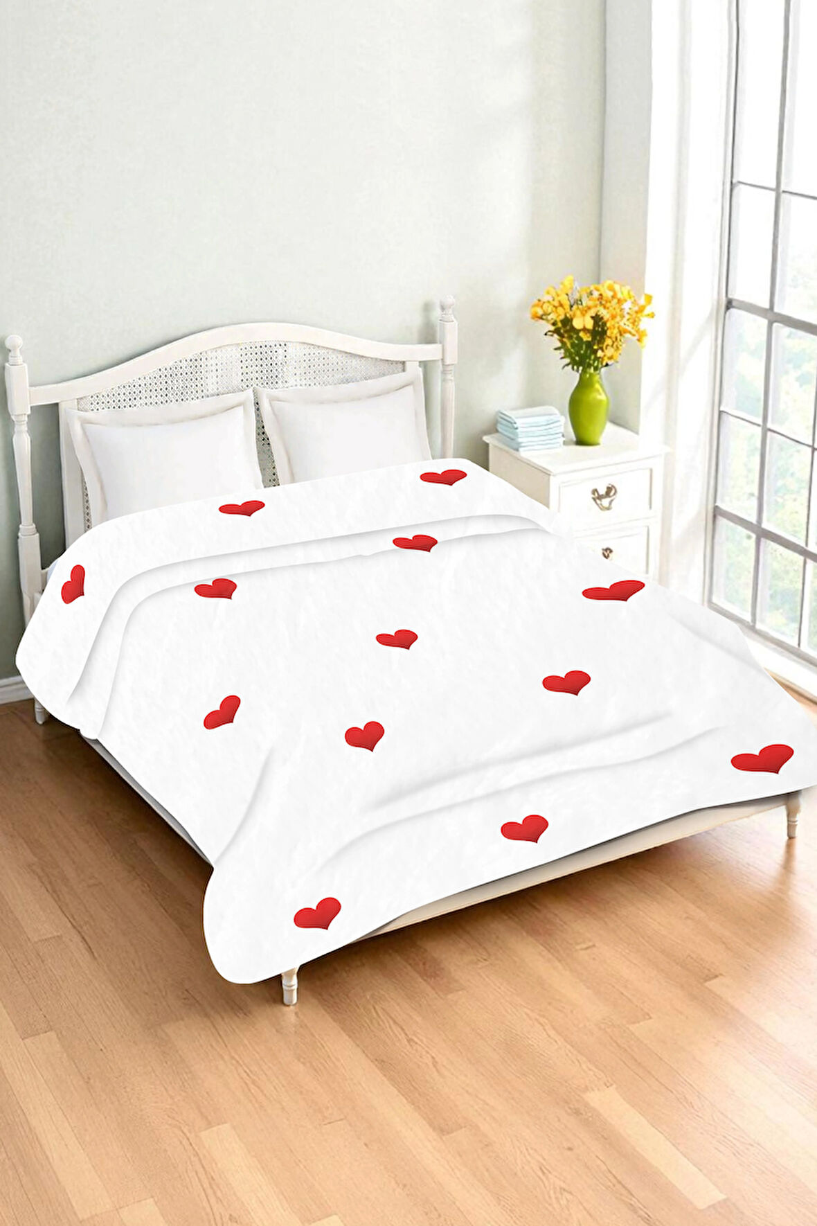 Lüks Çift Kişilik Bambu Battaniye Yumuşacık  ve Şık Tasarım (200X220 cm) BBT0007