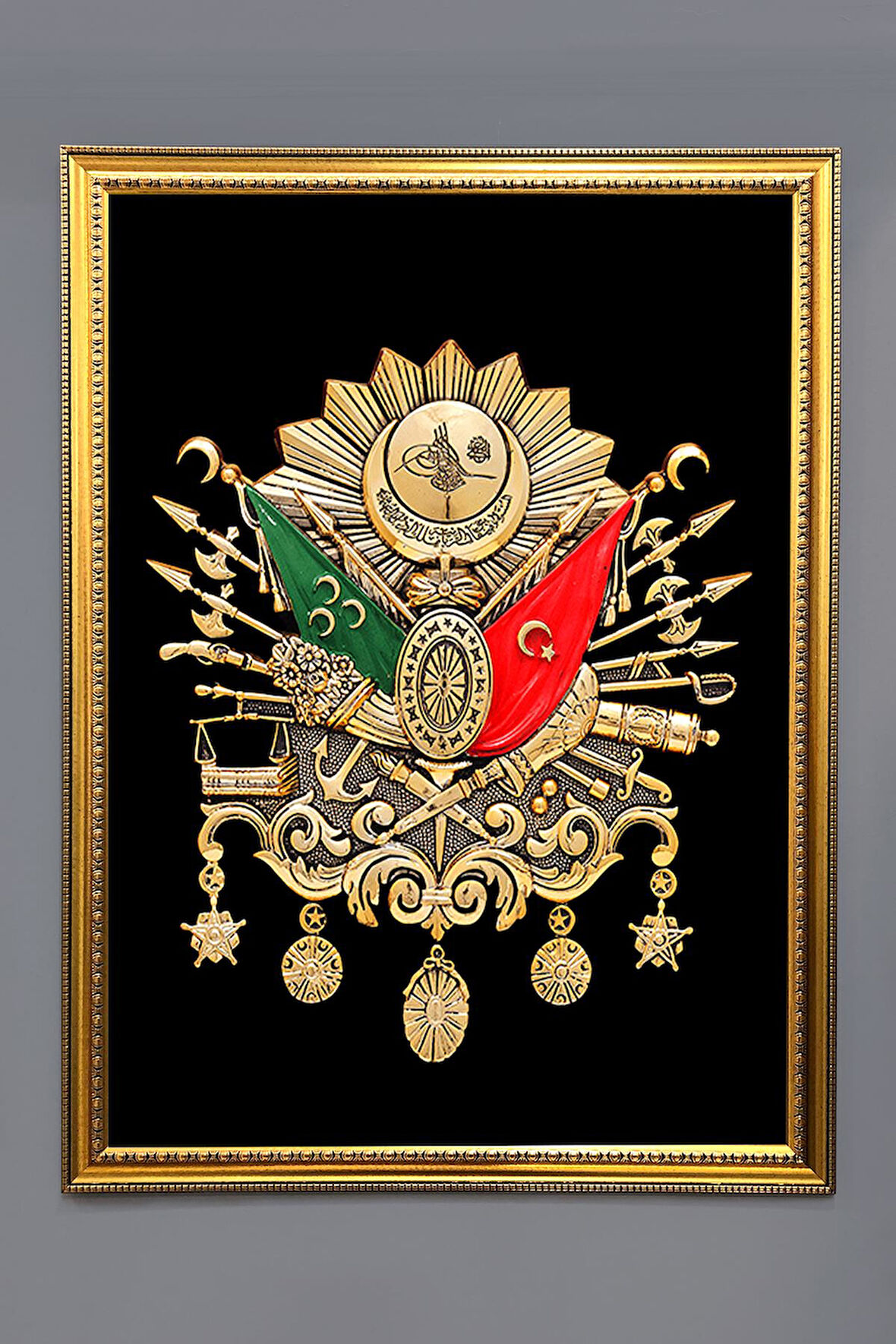 Dijital Kumaş Baskılı Dekoratif Çerçeveli Tablo TBL0003